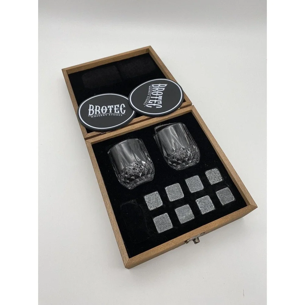 Brotec Brother's Stones Whiskey Stones‎ Gift Set